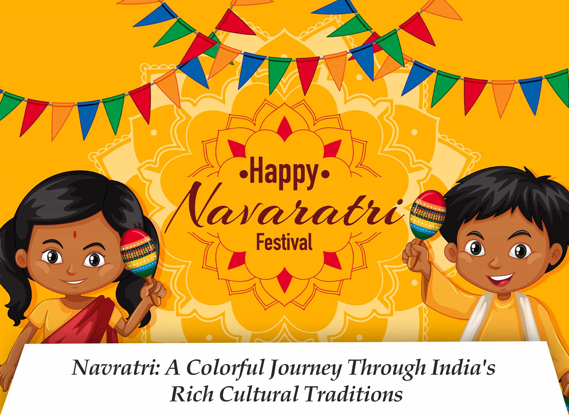 Navratri Celebration - Best Schools in Jaipur
