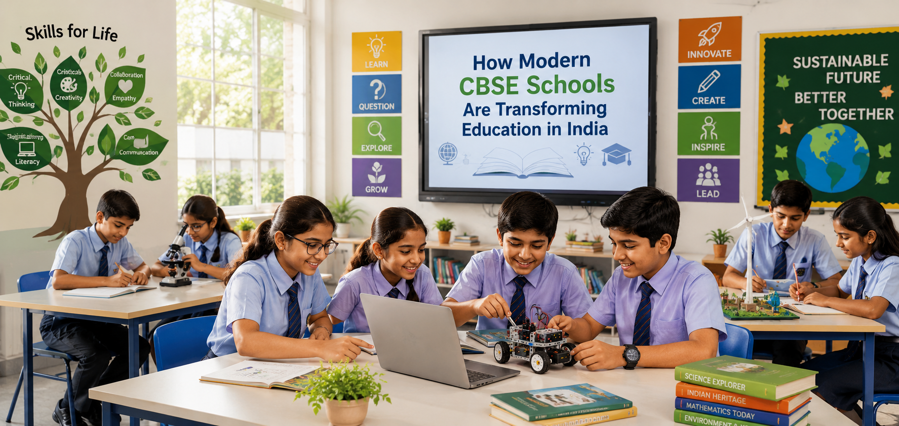 How Modern CBSE Schools Are Transforming Education in India